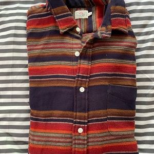Faherty Blanket Shirt - Casual Long Sleeve size Xl
